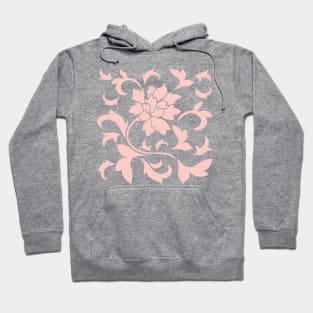 Oriental Flower – Rose Quartz Hoodie